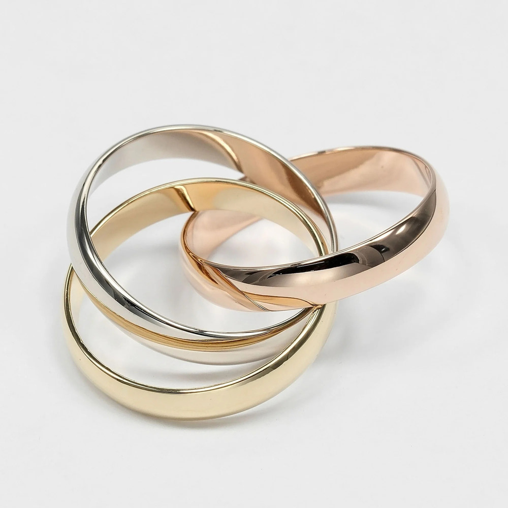 CARTIER 18k Gold Trinity Ring - Picture 6 of 9